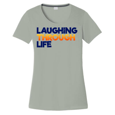 Sew N Stitches - Ladies PosiCharge ® Competitor ™ Cotton Touch ™ Scoop Neck Tee  Thumbnail